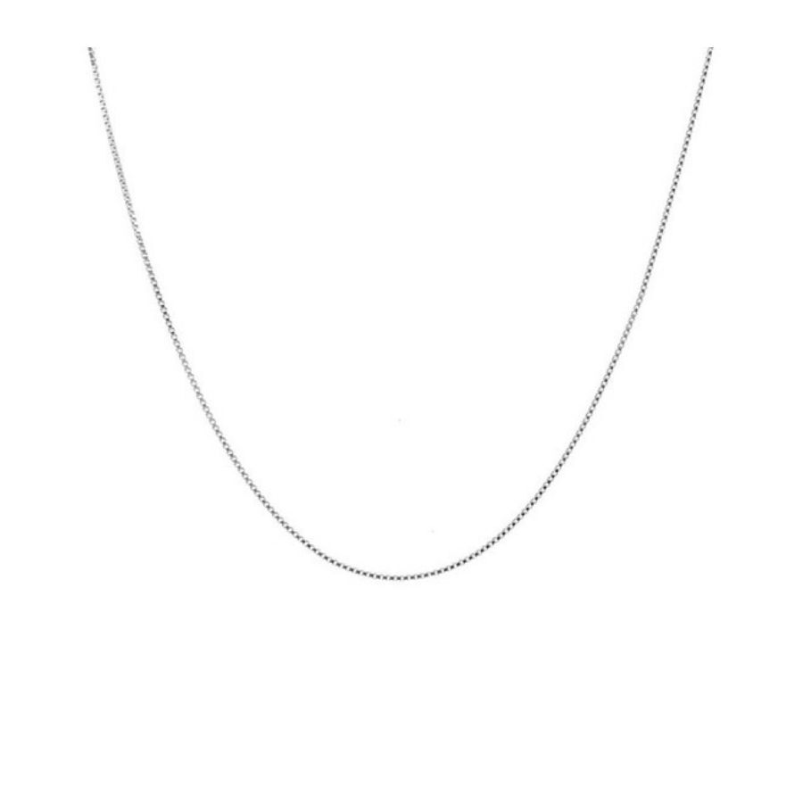 Cadena de plata veneciana de 45 cm